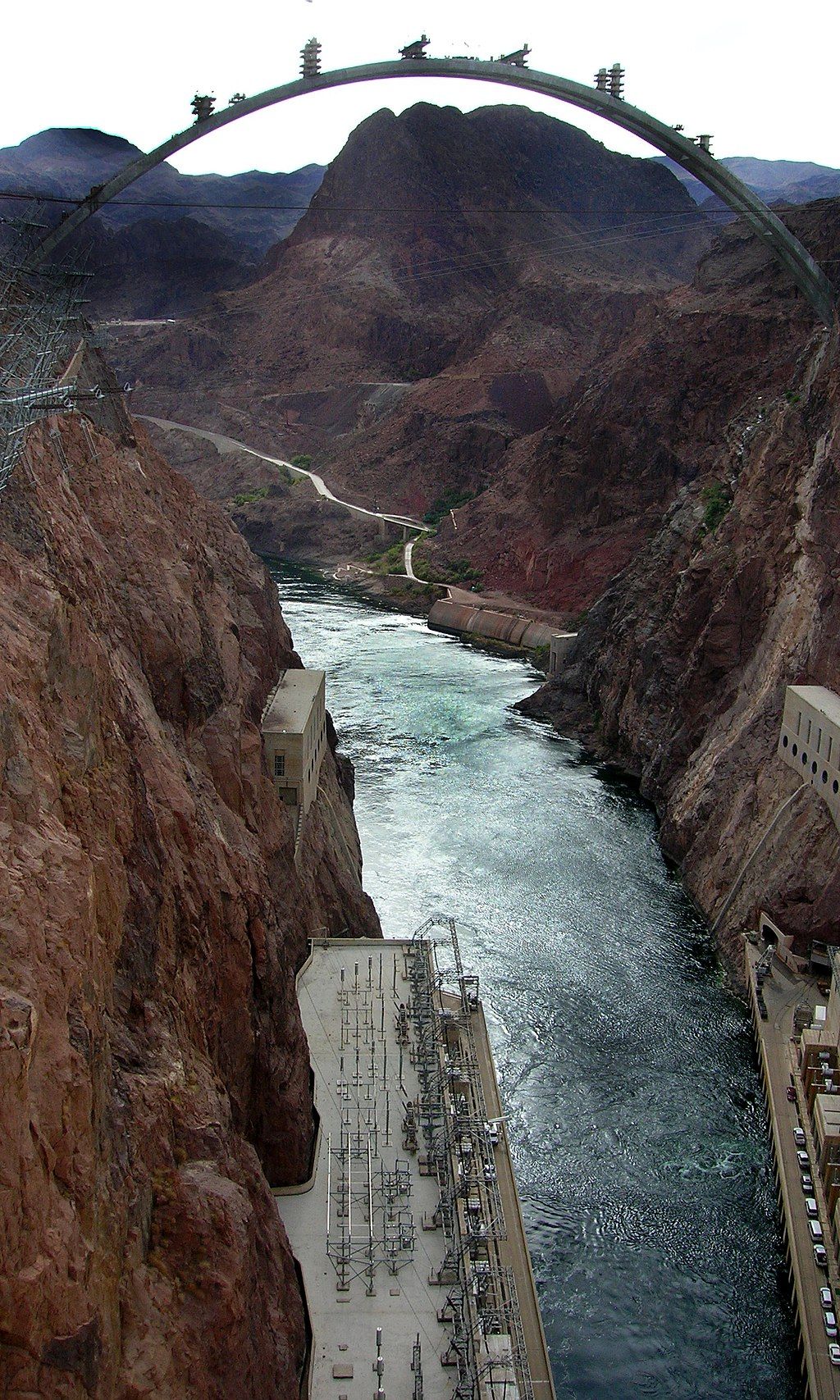 Aerial view of Colorado River