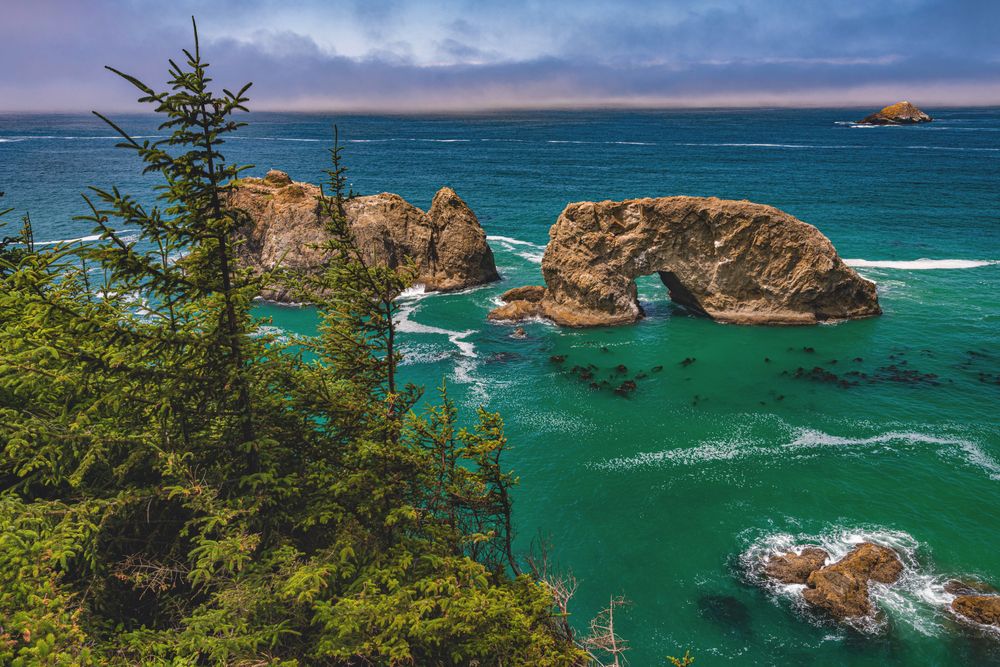 View of the Arch Rock's Bridges