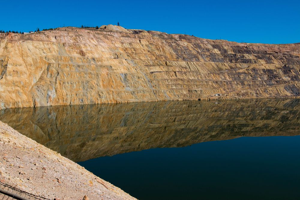Scenic View of Berkeley Pit