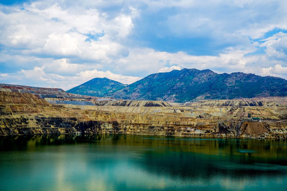 Scenic View of Berkeley Pit