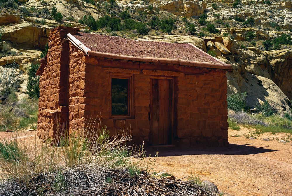View of Behunin Cabin