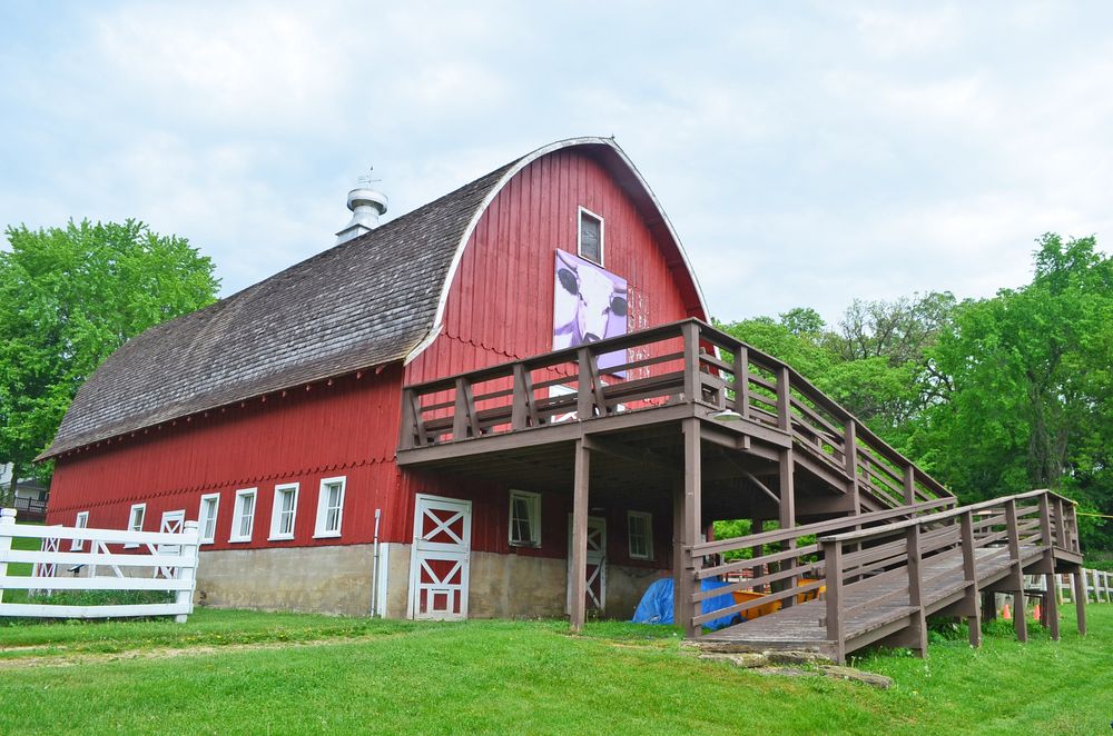 View of Seed Savers Exchange Heritage Farm