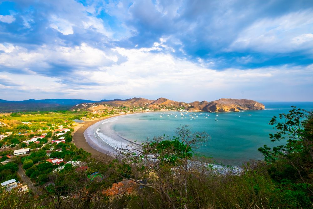 Aerial View of San Juan del Sur