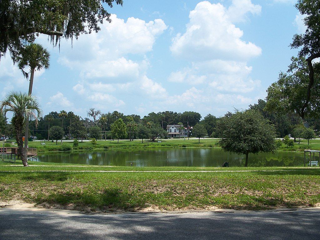 Daytime view of Lake Lillian