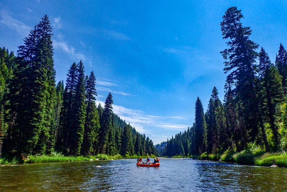 Rafting on Payette River