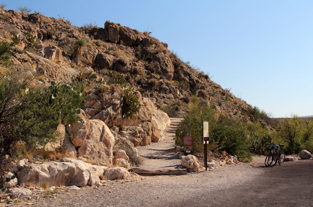 Daytime view of the Boquillas Canyon Trail