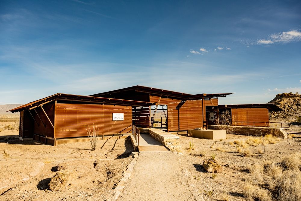 Exterior of Fossil Discovery Exhibit