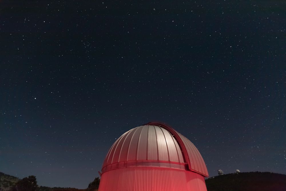 Stars over McDonald Observatory