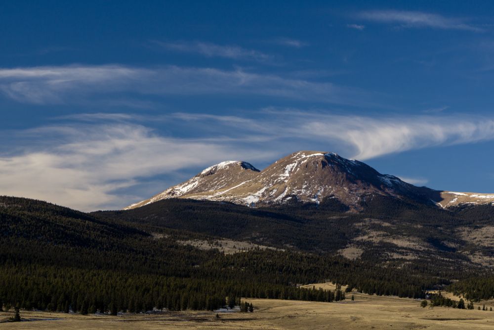 View of the Buffalo Peaks Wilderness