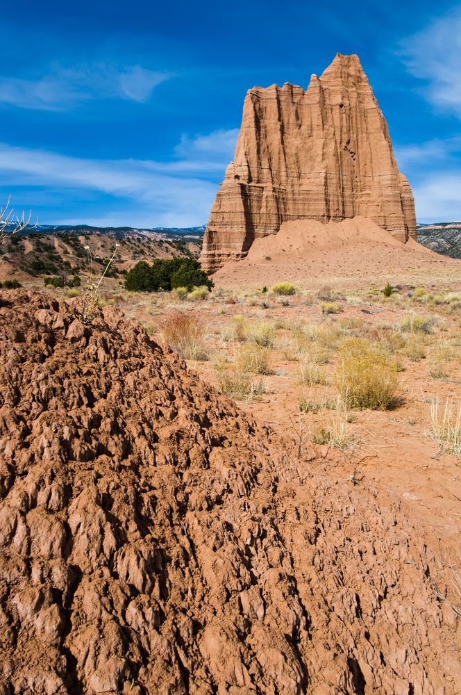 View of Cathedral Valley