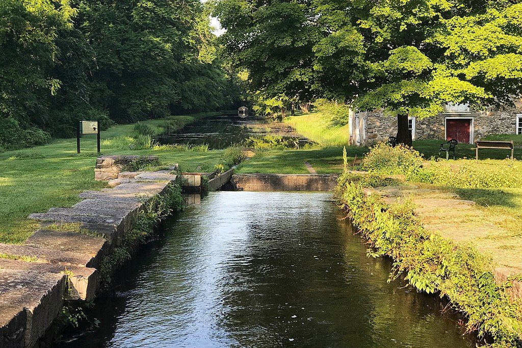 Morris lock at Waterloo Village