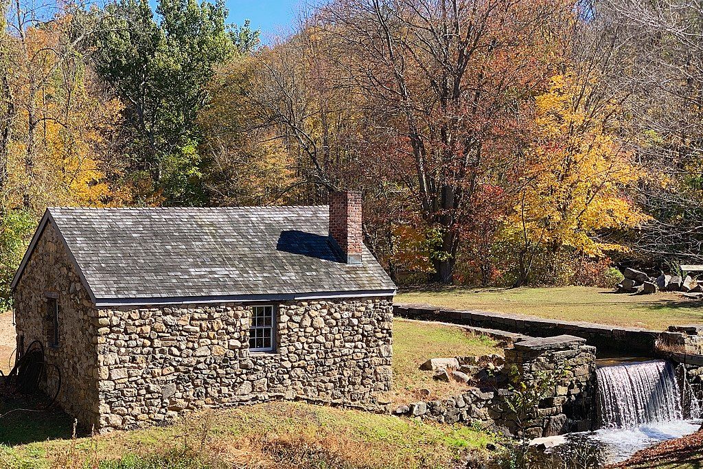 Blacksmith shop at Waterloo Village
