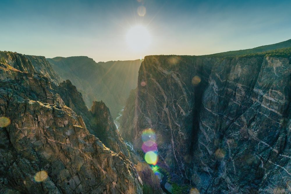 Scenic view of the Painted Wall