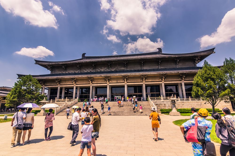 View of the Shaanxi History Museum