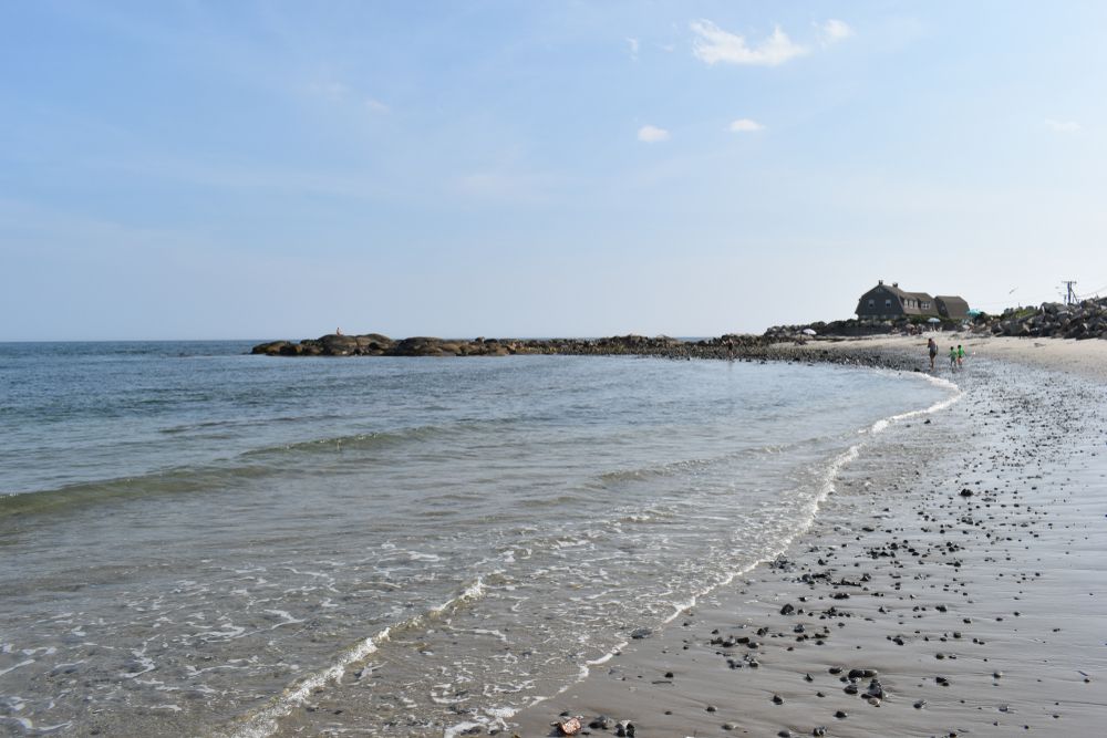 Daytime view of Fortunes Rock Beach