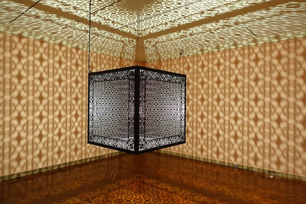 Lamp art in Addison Gallery of American Art