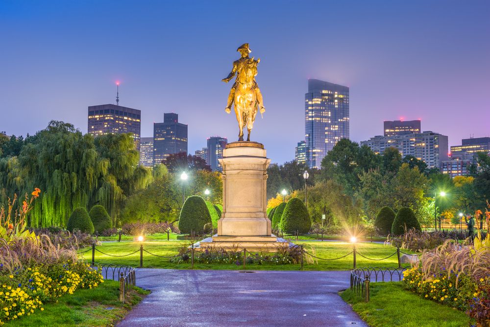 Statue at Boston Common