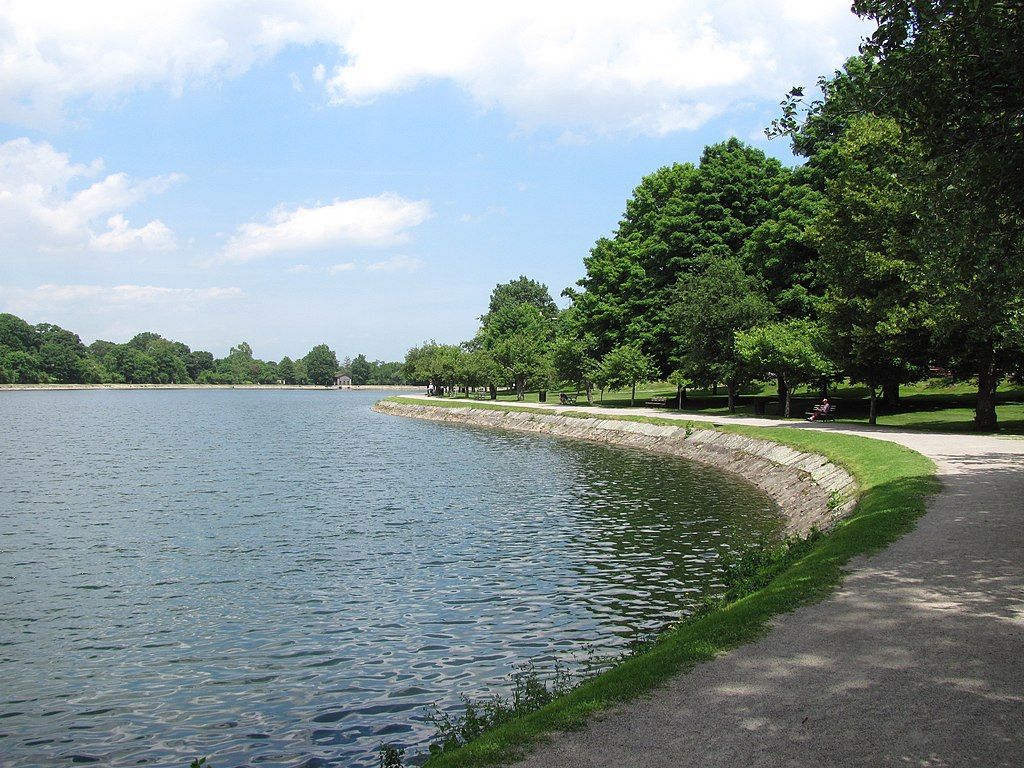 The waters of Reservoir Park