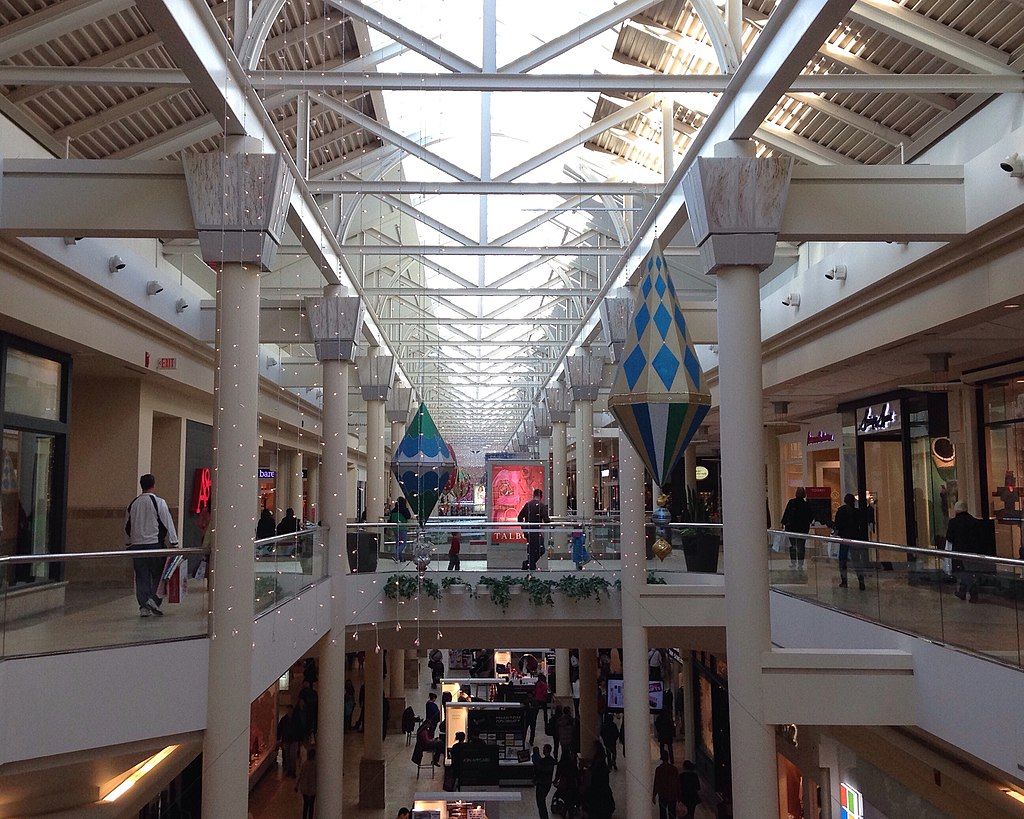 Interior of the Burlington Mall