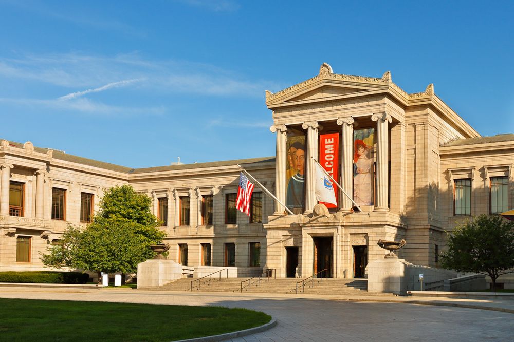 Exterior of the Museum of Fine Arts