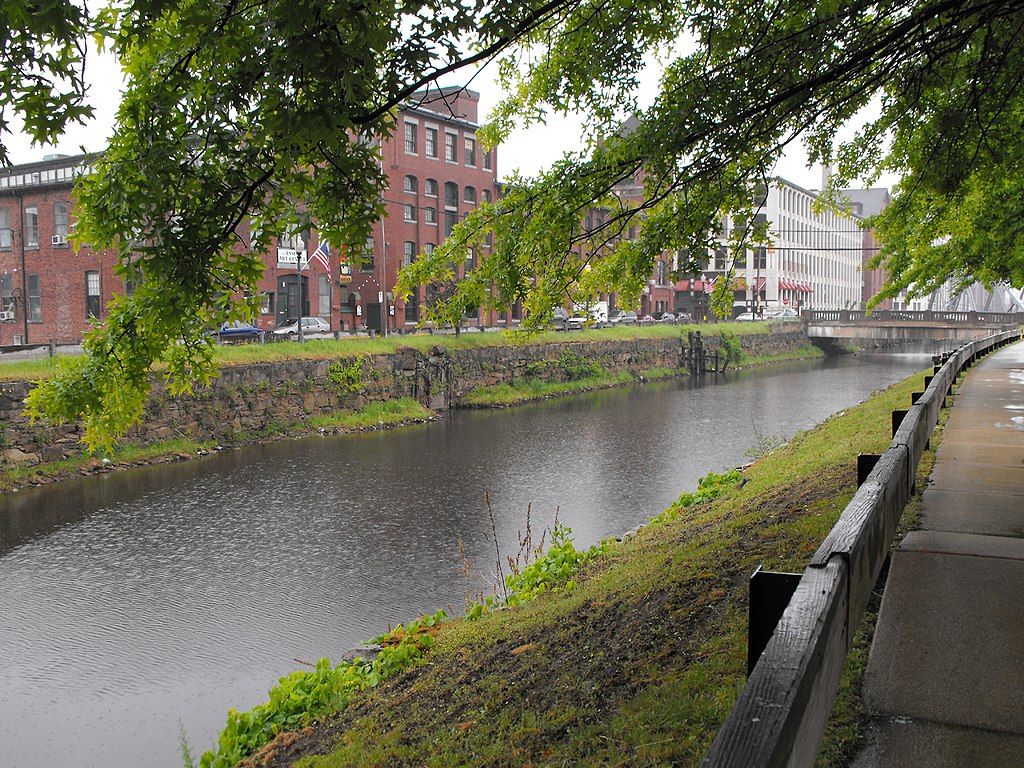 The waters of North Canal Historic District