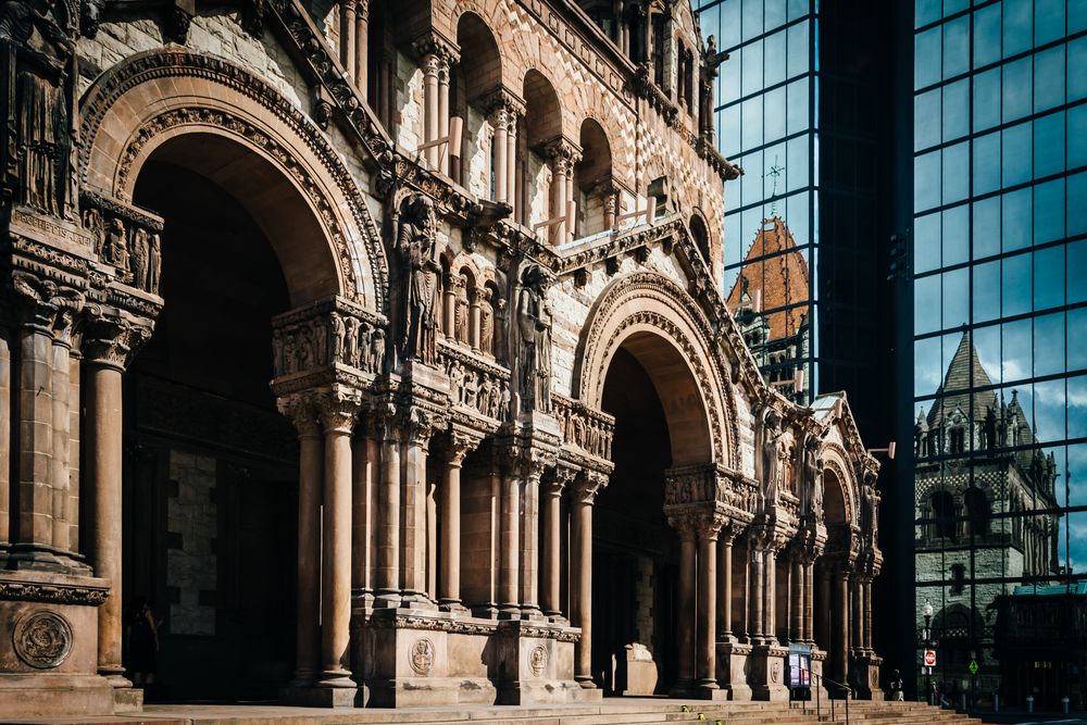Entrance to Trinity Church