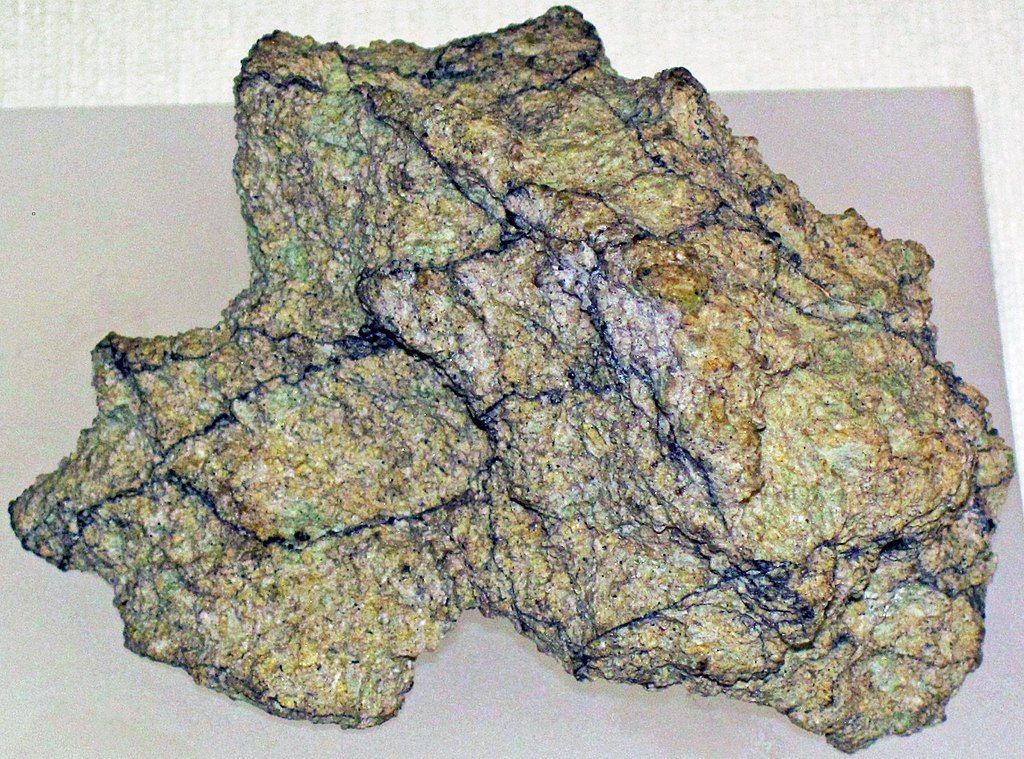Meteorite in Maine Mineral and Gem Museum