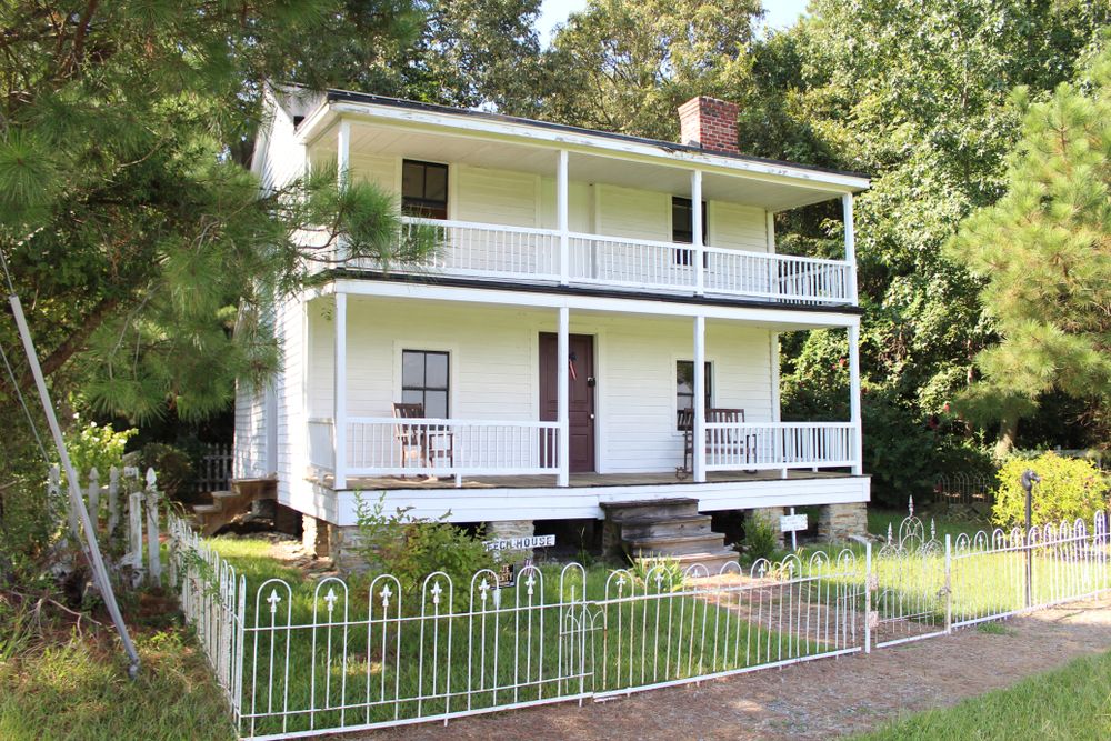 A house at Bentonville Battlefield State Historic Site