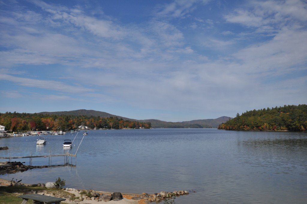 The waters of Newfound Lake