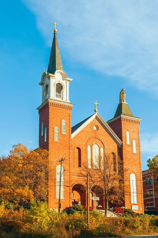 Exterior of the Historic St. Anne Church