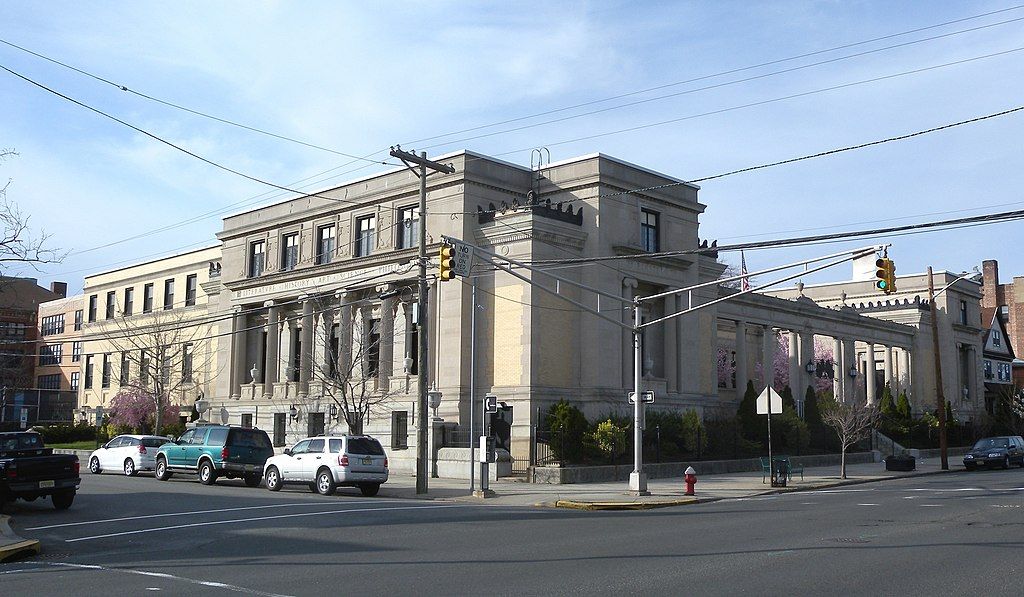 Exterior of Bayonne Free Public Library