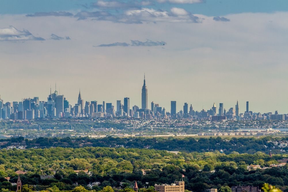 View of Manhattan skyline from Eagle Rock Reservation