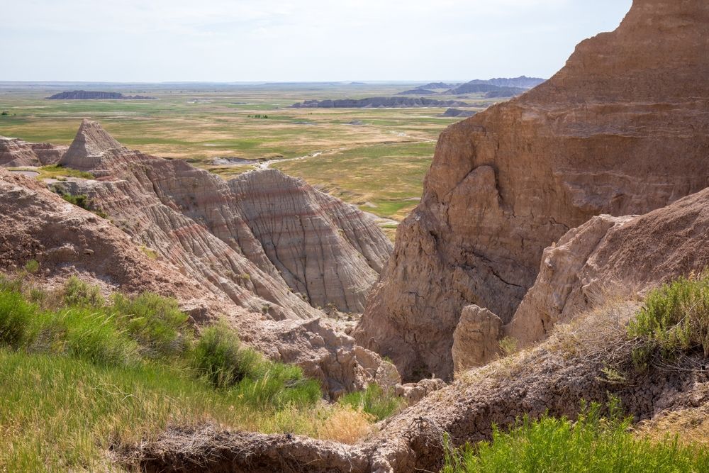 View of norbeck pass from Fossil Exhibit Trailhead