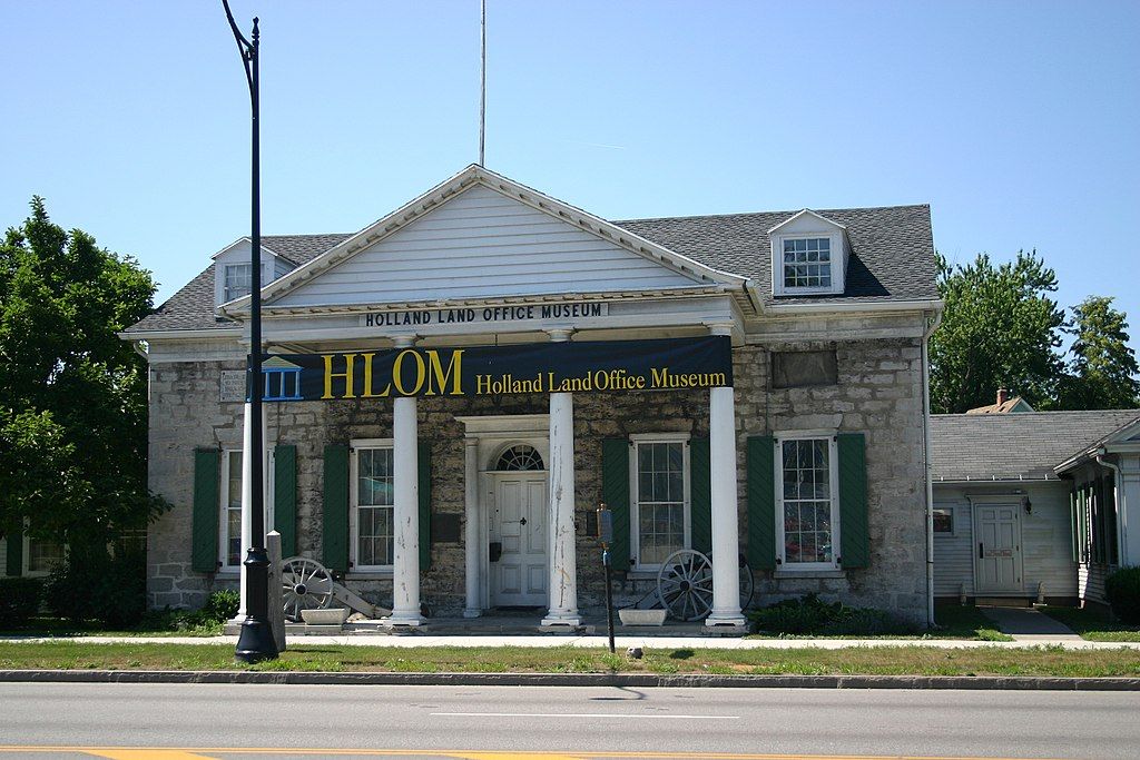 Exterior of Holland Land Office Museum