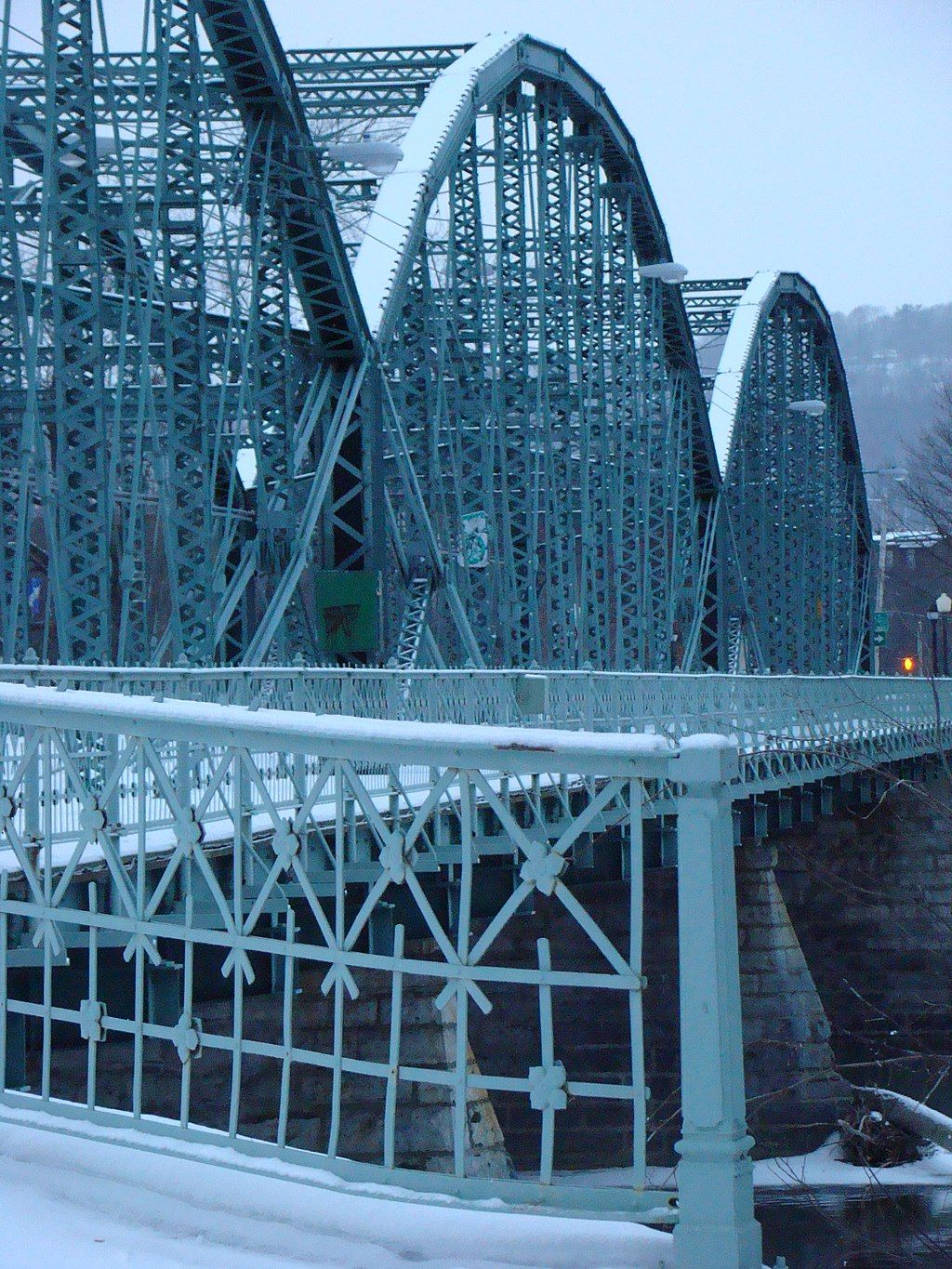 Structure of South Washington Street Parabolic Bridge