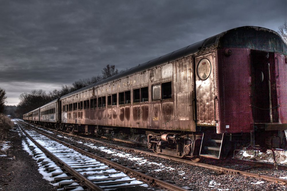 Vintage Train at New Hope Railroad
