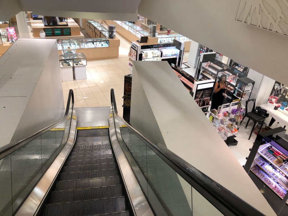 Escalator in Town Center
