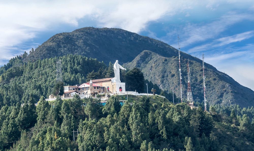 The church of Cerro Monserrate