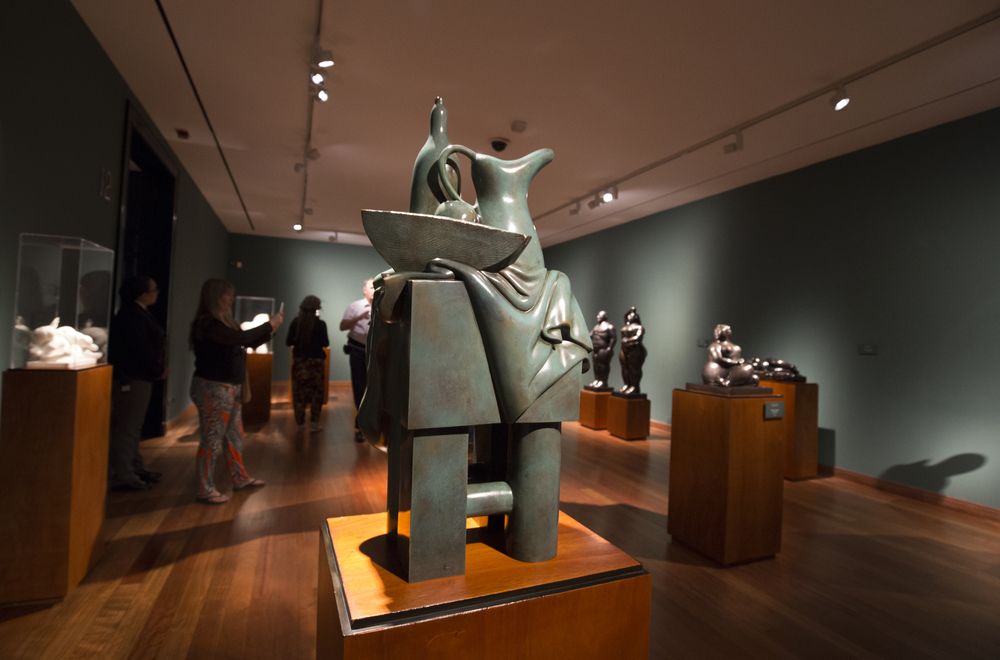 Interior of Museo Botero