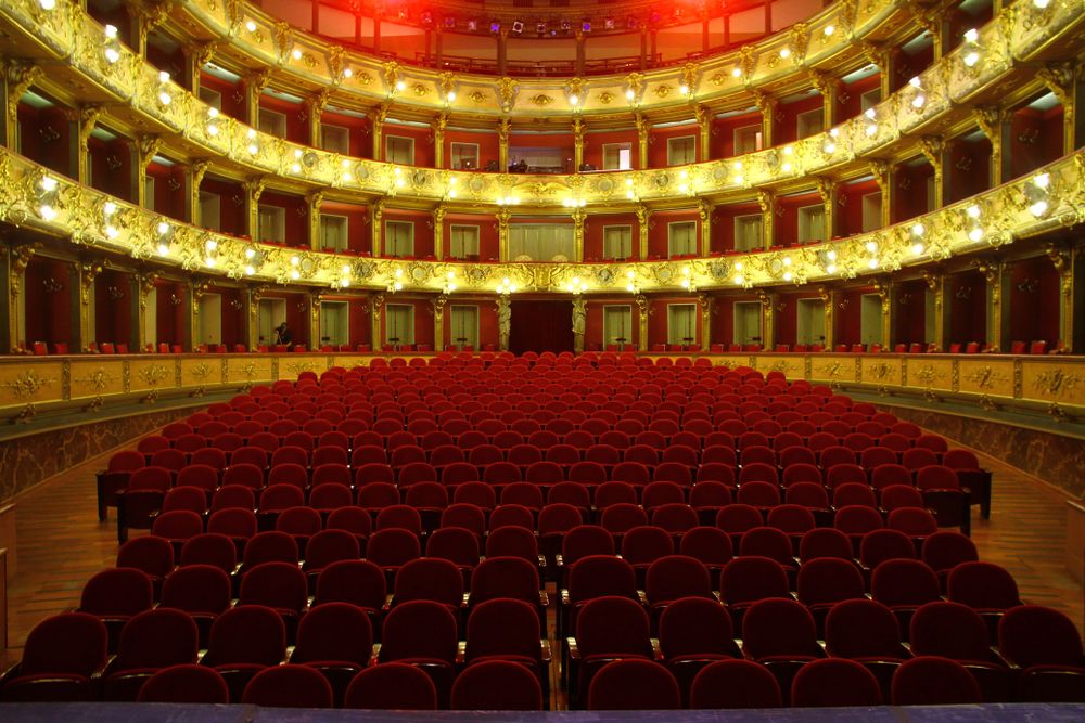 The beautiful interior of Teatro Colón