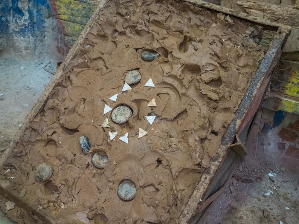 A tejo target at Bogota
