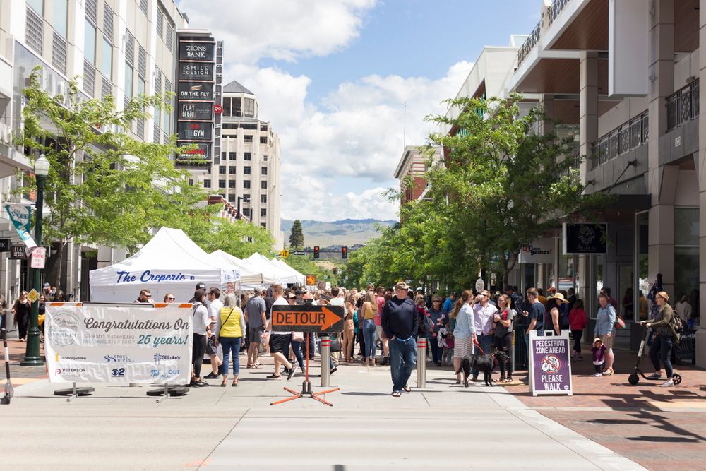 Closed street for Capital City Public Market