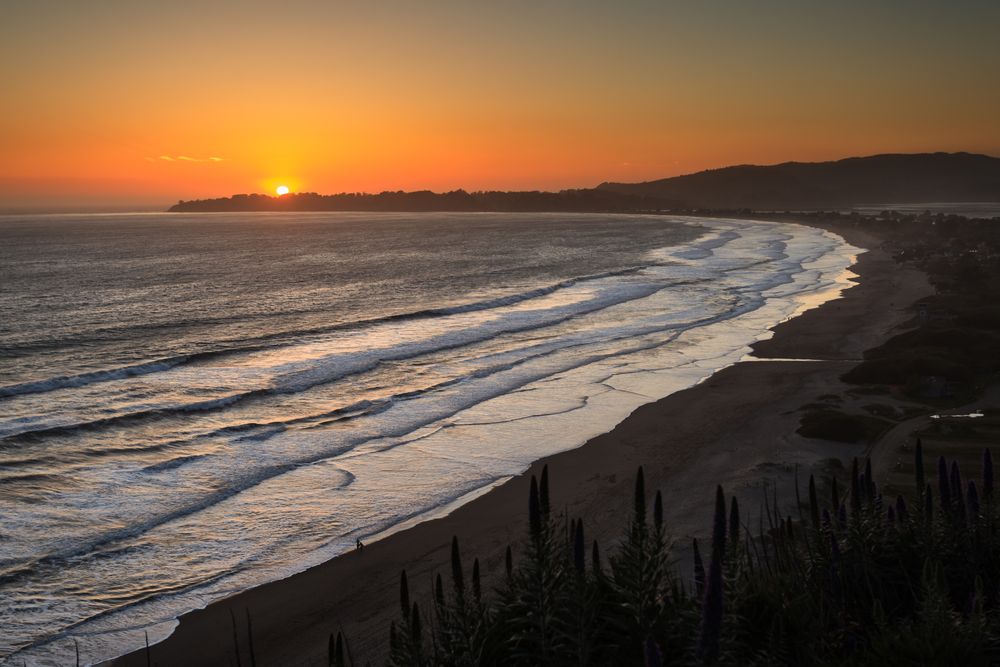 Sunset at Stinson Beach