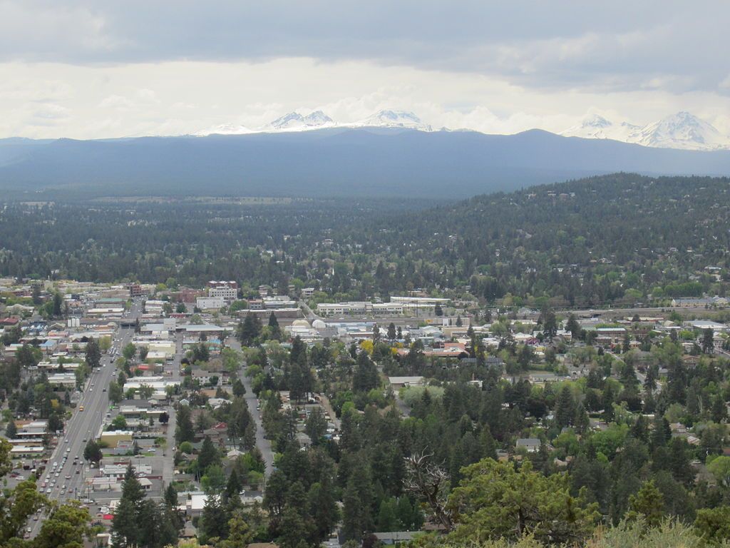 The view from Pilot Butte State Scenic Viewpoint