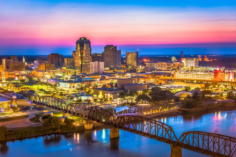 Aerial view of Red River District
