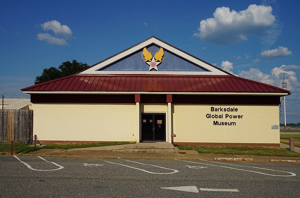 Exterior of Barksdale Global Power Museum