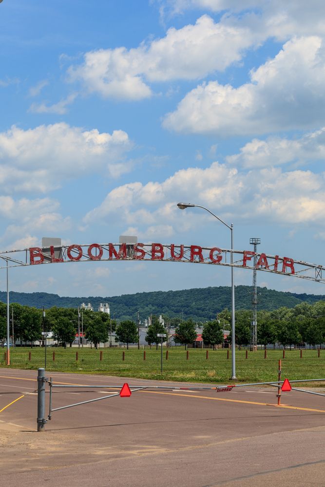 Entryway of Bloomsburg Fair