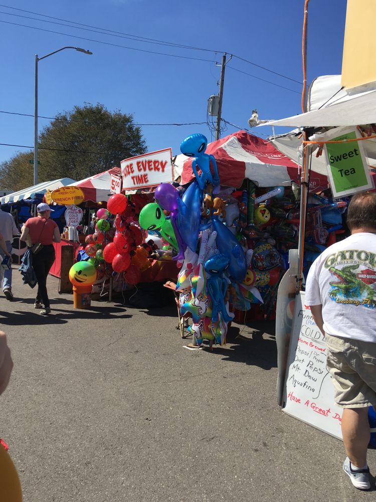 Vendors during the Bloomsburg Fair