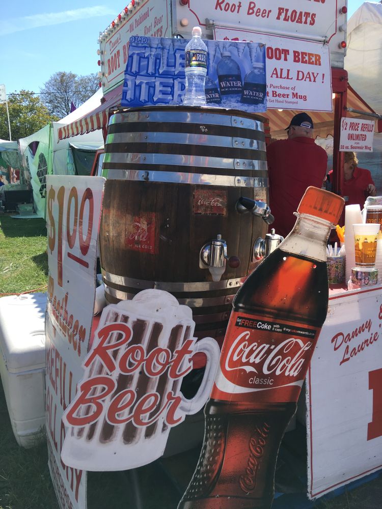 Beverage stand at Bloomsburg Fair