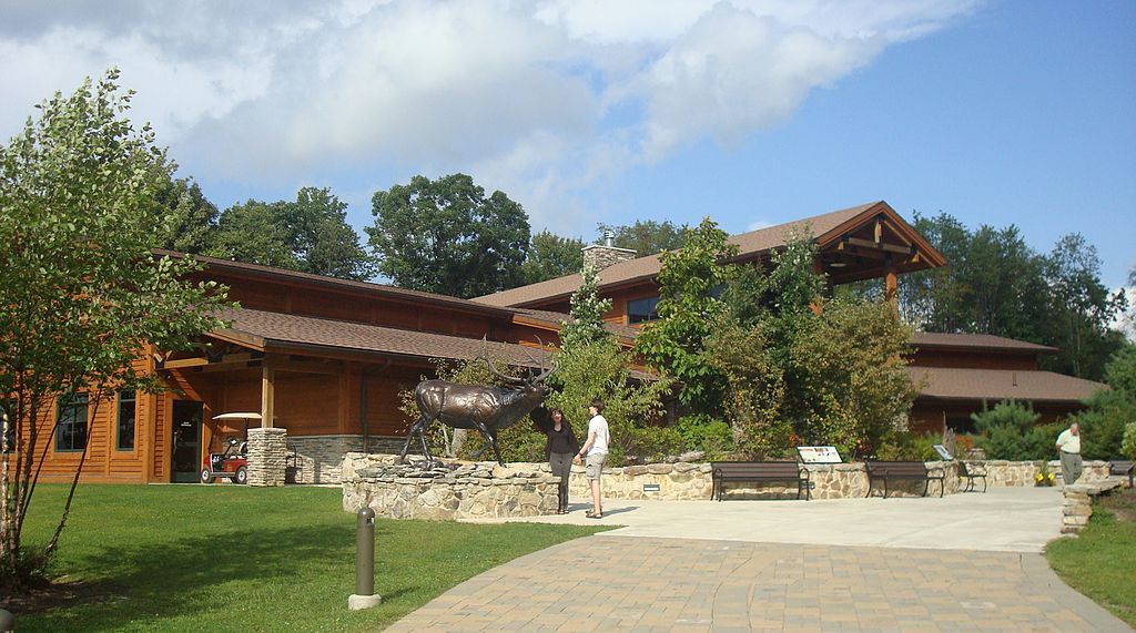 Exterior of Elk Country Visitor Center